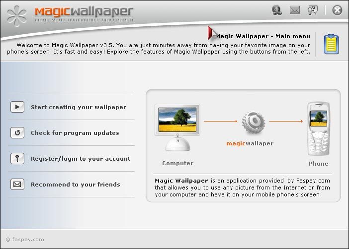 Magic Wallpaper Screenshot